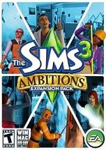 The Sims 3 Ambitions Cover 