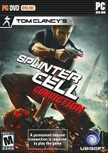 Tom Clancy's Splinter Cell Conviction dvd cover