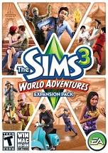 The Sims 3: World Adventures dvd cover