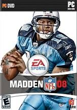 Madden NFL 08 dvd cover