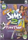 The Sims 2: FreeTime dvd cover