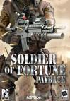 Soldier of Fortune: Payback dvd cover