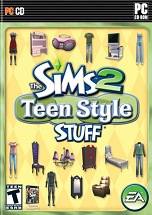 The Sims 2: Teen Style Stuff dvd cover