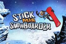 Stickman Snowboarder Free  gameplay screenshot