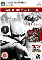 Batman: Arkham City (Game of the Year Edition) dvd cover