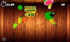 Cut Zombie Fruit  gameplay screenshot