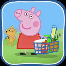 Peppa in the Supermarket dvd cover