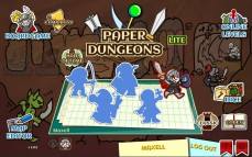 Paper Dungeons Lite  gameplay screenshot