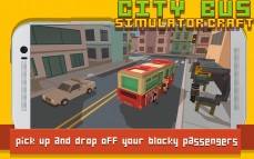 City Bus Simulator Craft  gameplay screenshot
