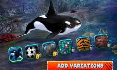 Killer Whale Beach Attack 3D  gameplay screenshot
