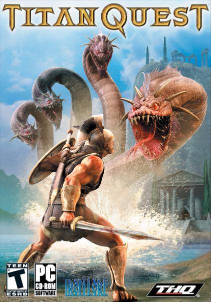 Titan Quest dvd cover