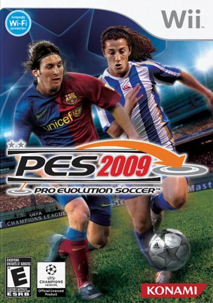 Pro Evolution Soccer 2009 dvd cover