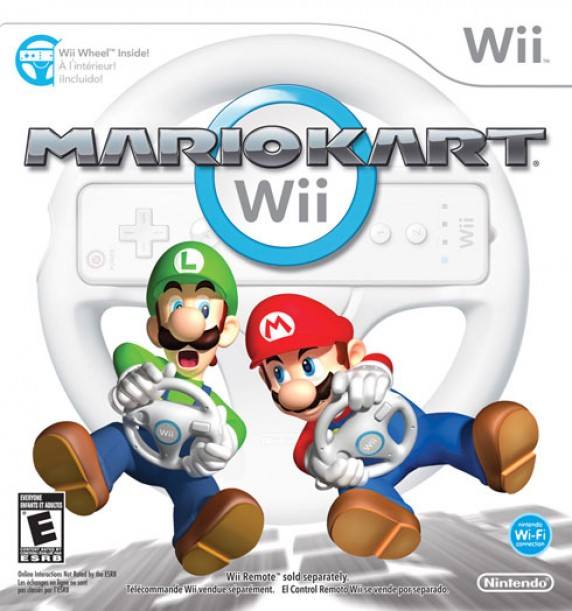 Mario Kart Wii dvd cover