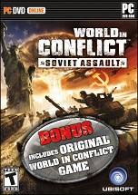 World in Conflict: Soviet Assault dvd cover