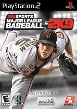 Major League Baseball 2K9 dvd cover