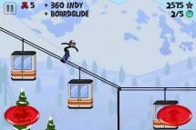 Stickman Snowboarder Free  gameplay screenshot