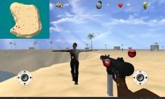 Zombie Island Strike 3D  gameplay screenshot