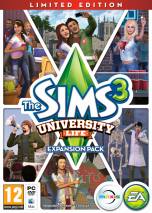 The Sims 3: University Life dvd cover