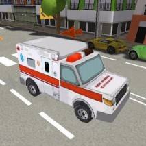 3D Ambulance Driving Simulator dvd cover