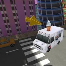 Ice Cream truck parking 3D Cover 