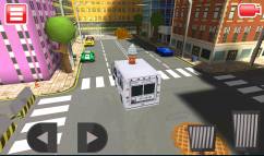 Ice Cream truck parking 3D  gameplay screenshot