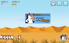 Cowaboom: Lanch the Cow!  gameplay screenshot