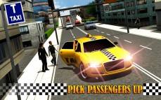 Modern Taxi Driving 3D  gameplay screenshot