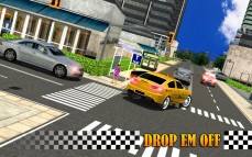 Modern Taxi Driving 3D  gameplay screenshot