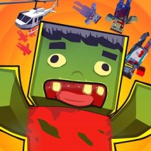 Blocky Zombies dvd cover 